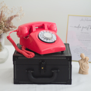 Audio GuestBook Vermelho Coral